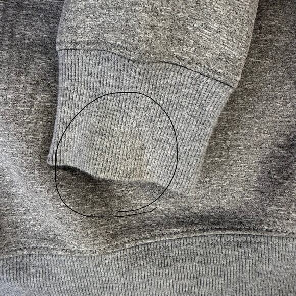 Zara Boys Gray Zippered Sweatshirt Kids size 9-10 - Picture 4 of 7
